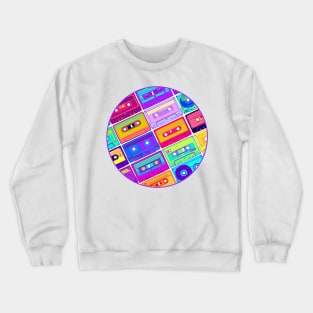 Neon Cassetts Crewneck Sweatshirt